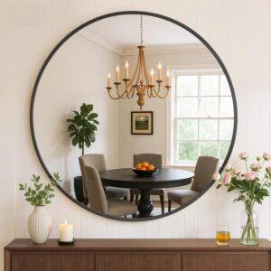 Bathroom Mirror for Wall, 24 Inch R...