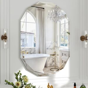 Krymnar 36×24 Inch Beveled Ova...