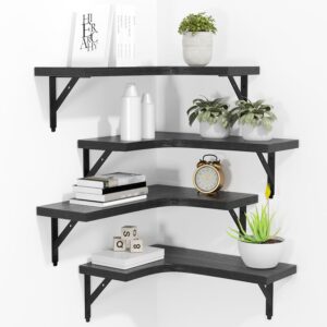 ROMGUAR CRAFT Corner Floating Shelv...