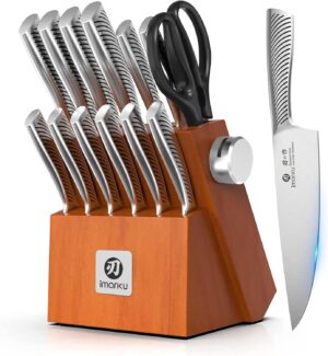 imarku Knife Set, 14 Piece Premium ...