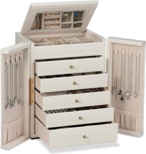 Dajasan Large Jewelry Organizer Box...