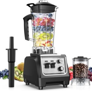 H-Duka 1800W Blender for Smoothies,...