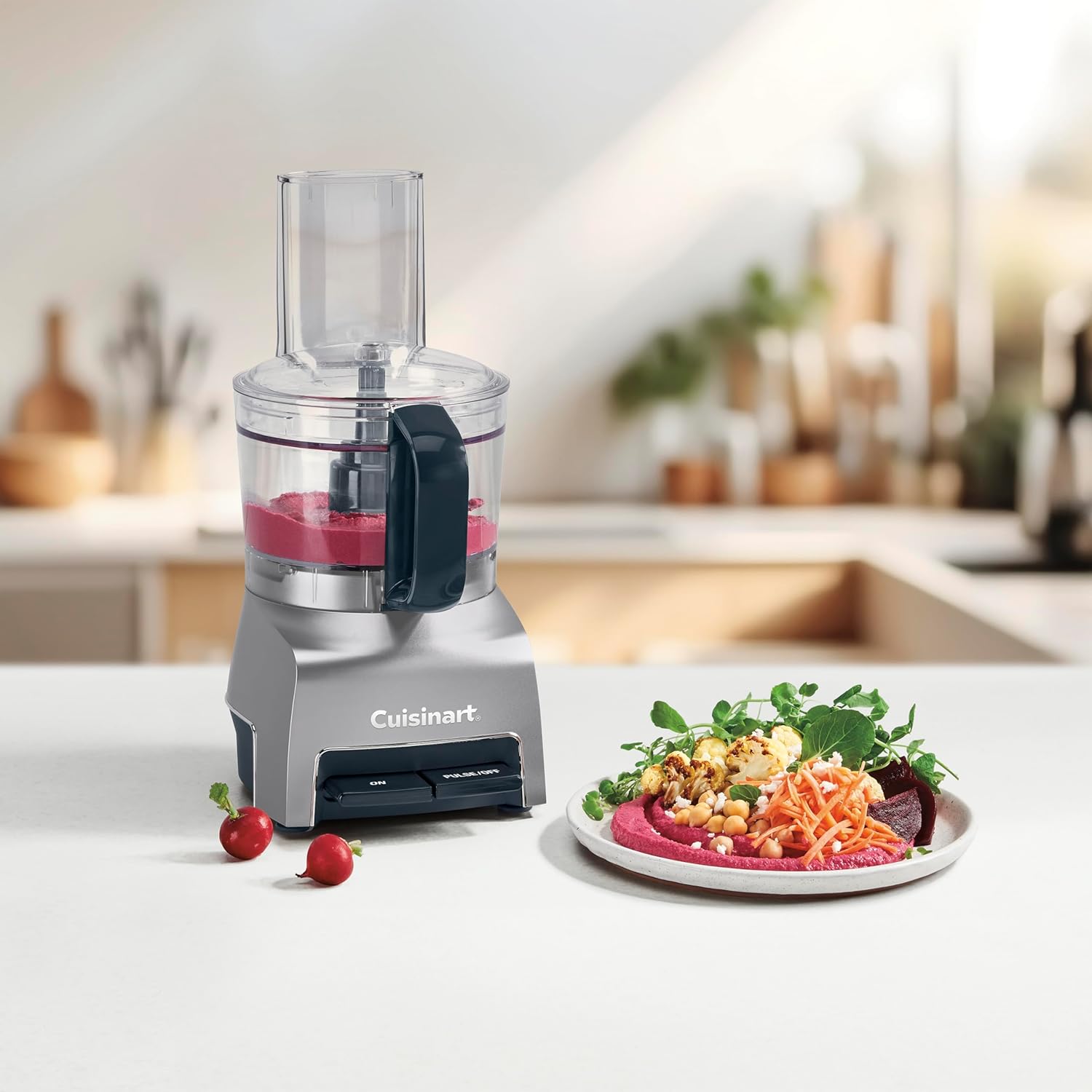 Cuisinart 5‑Cup Chop & Shred Food Processor, Compact Food Chopper, Easy‑Store Design, Silver FP-5 - Image 2