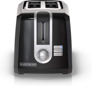 BLACK+DECKER 2-Slice Toaster, Extra...