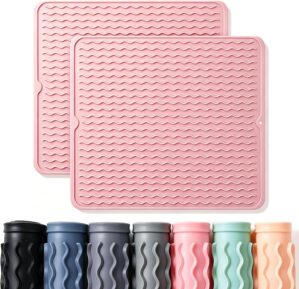 2 Pack Caketime Silicone Dish Dryin...
