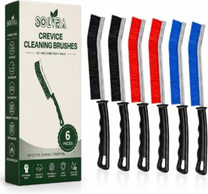 Crevice Cleaning Brush Set – 6Pcs...