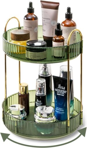 Asayuee 360 Rotating Makeup Organiz...