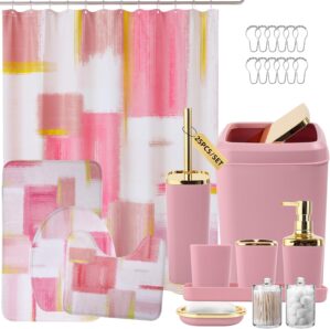 XLHOMO Bathroom Set – Pink an...