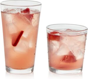 Libbey Flare Rocks, Glass Tumbler S...