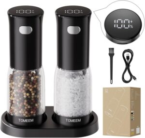TOMEEM Electric Salt and Pepper Gri...