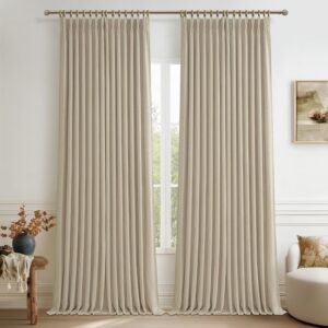 Heavy Natural Linen 100% Light Bloc...