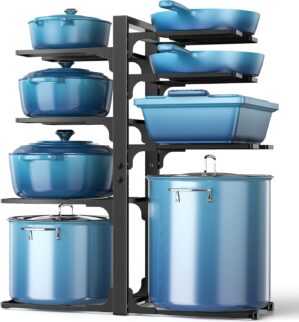 ORDORA Pots and Pans Organizer: und...