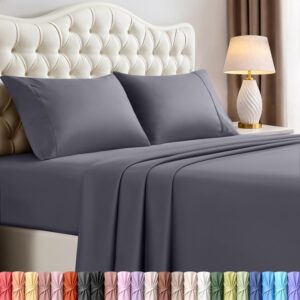 King Size Sheet Set – 4 Piece Bed...