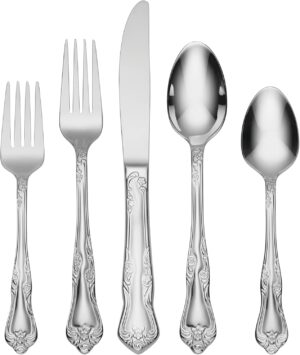 Oneida Silverware Set For 8, Azalea...