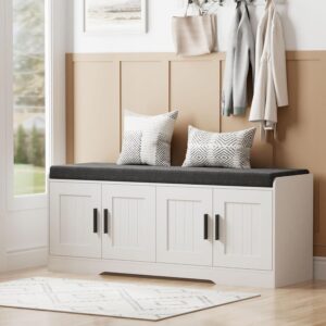 Homleke 2-Tier Storage Bench, Shoe ...