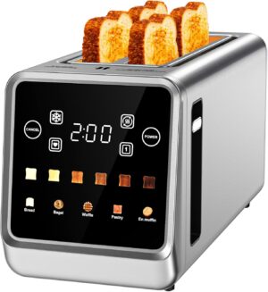 Long Slot Toaster 4 Slice with Touc...