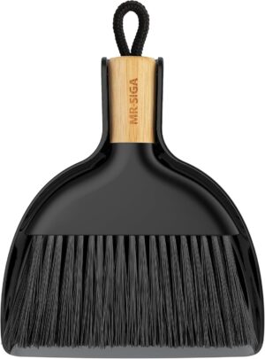 MR.SIGA Mini Dustpan and Brush Set,...