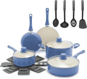 GreenLife 16-Piece Nonstick Cookwar...
