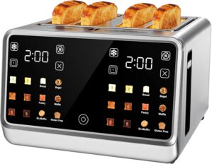 Smart Toaster 4 Slice with Dual Tou...