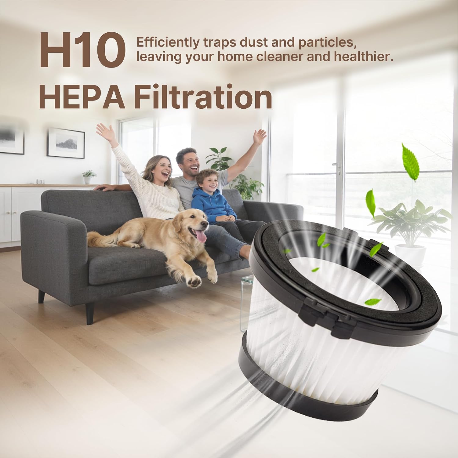 Shop-Vac S3 20V Handheld Vacuum Cordless, Dual-Speed Powerful Portable Car Vacuum Rechargeable, Wall-Mounted Lightweight Hand Vacuum for Home & Car, LED Light, HEPA Filter, Purple - Image 8