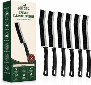 Crevice Cleaning Brush Set – 6Pcs...