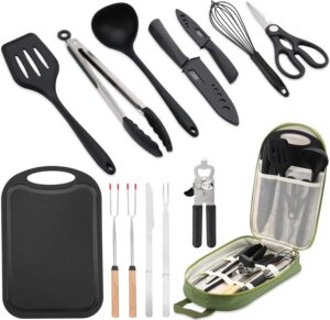 Wesqunie Camping Essentials Cookwar...