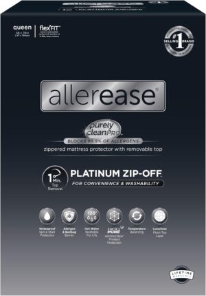 AllerEase Platinum Zip-Off Top Wate...