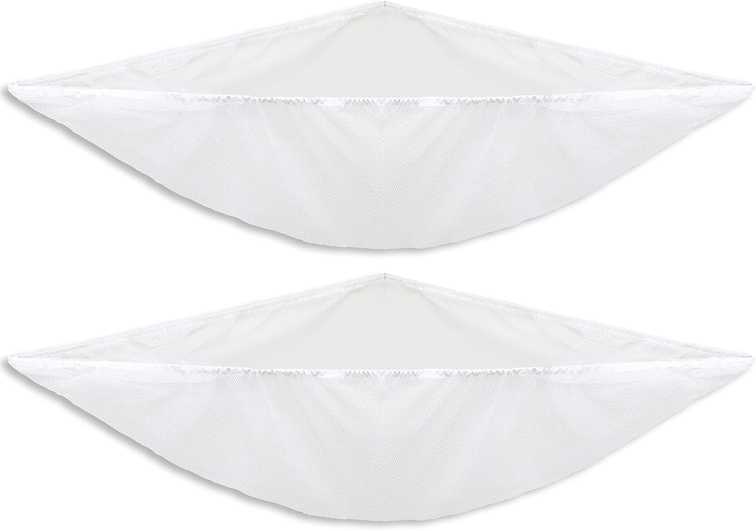 Simple Houseware 2 Pack Stuffed Animal Toy Hammock Net, Corner Wall Storage for Kids Room, White - Image 5
