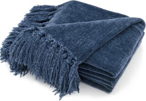 RECYCO Throw Blanket Soft Cozy Chen...