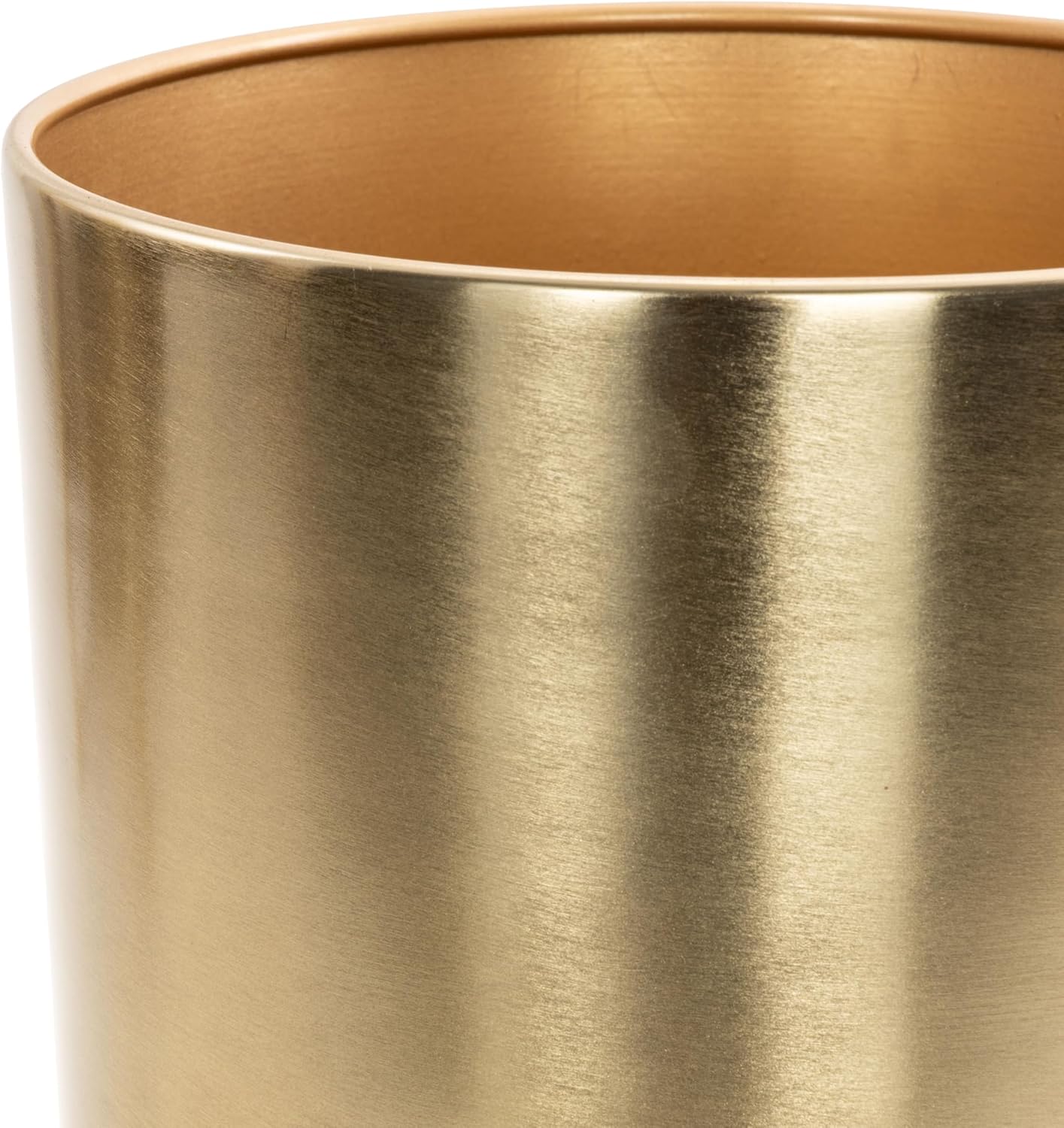 CosmoLiving by Cosmopolitan Metal Indoor Outdoor Planter Dome Large Planter Pot with Removable Stand, Set of 2 Planters 19", 22"H, Gold | Large planter pots with removable plant stand indoor outdoor use, not watertight - Image 5