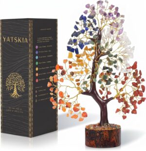 YATSKIA 7 Chakra Crystal Tree ̵...