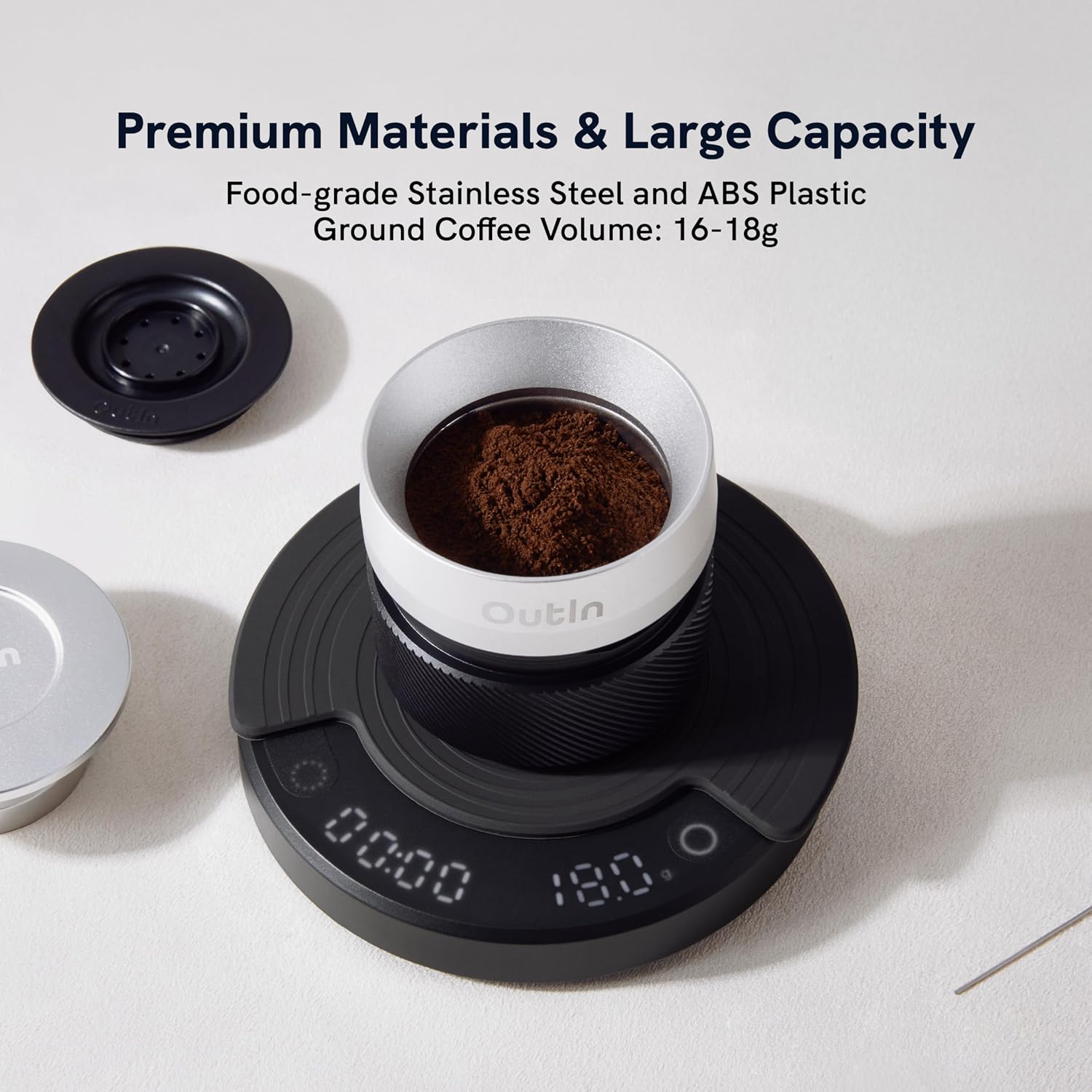 OutIn Nano Complete set Portable Espresso Machine with Double Shot Accessorries - Image 5