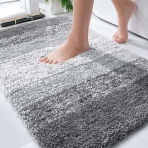 OLANLY Bathroom Rugs Mat 30×20...
