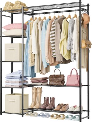 Wardrobe Closet,Portable Clothes Ra...