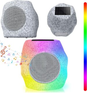 Upgraded Outdoor Speakers Gift Sola...