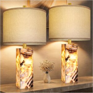 Scenekoy 23″ Modern Alabaster...
