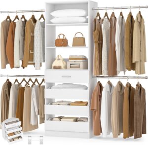 Aheaplus Closet System, 4-9Ft Close...
