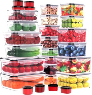 RockBerry 56 PCS Food Storage Conta...