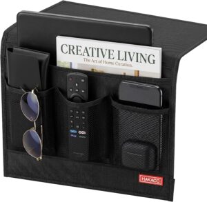 HAKACC Bedside Caddy, Remote Holder...