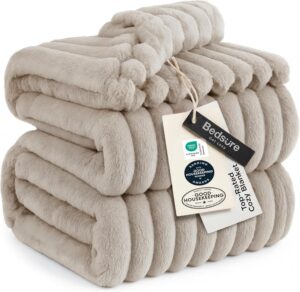 Bedsure GentleSoft King Size Blanke...