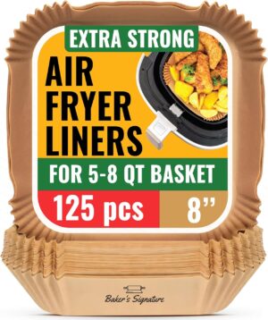 Air Fryer Paper Liners, 125Pcs Air ...