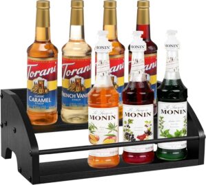 Mini Coffee Syrup Rack, 2-Tier | Sy...