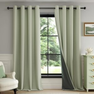 FMFUNCTEX 100% Blackout Curtains fo...