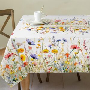 Spring Tablecloth 52×70 Inches...