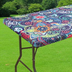 Smiry Spandex Fitted Tablecloth for...