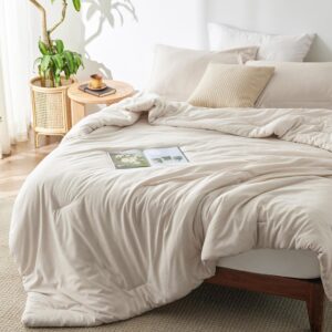Bedsure Queen Comforter Set –...