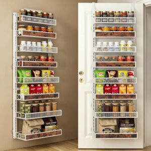 8 Tiers Pantry Door Organizer Spice...
