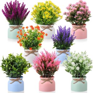 Cindeer 8 Pcs Large Artificial Pott...