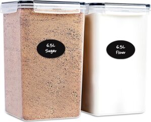 Extra Large Flour and Sugar Storage...