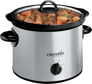 Crock-Pot 3-Quart Manual Slow Cooke...